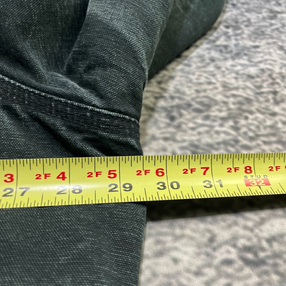 Carhartt Jacket Arctic Chore XXL Green Faded Distressed Workwear Vintage 90s - Picture 12 of 14